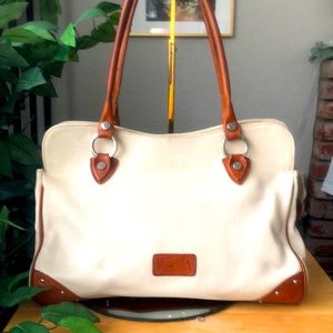 EUC VALENTINA ITALIAN LEATHER SHOULDER BAG